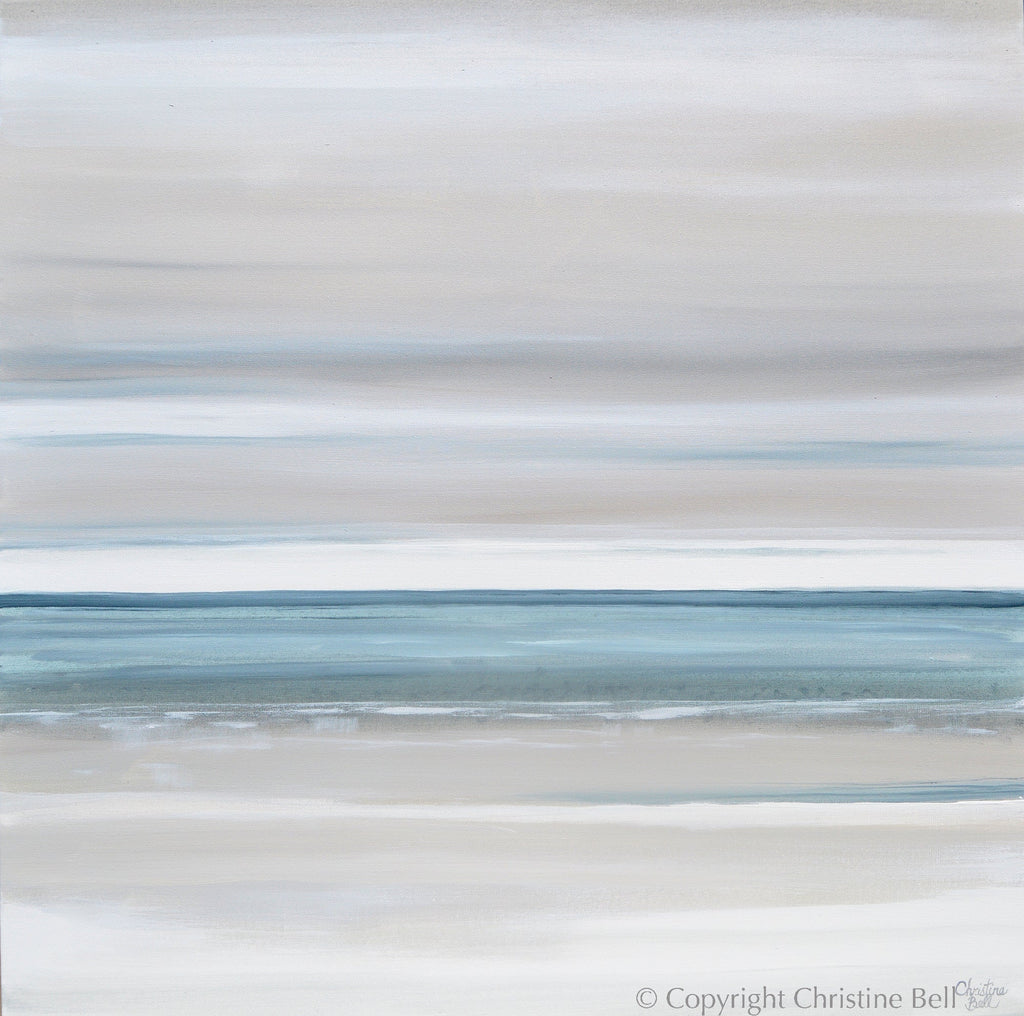 "Marine Layer" GICLEE PRINT Coastal Abstract Painting