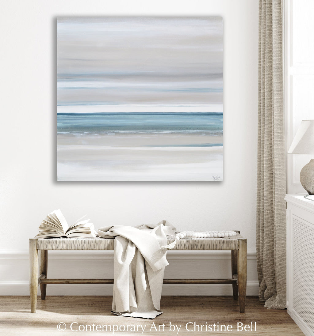 "Marine Layer" GICLEE PRINT Coastal Abstract Painting