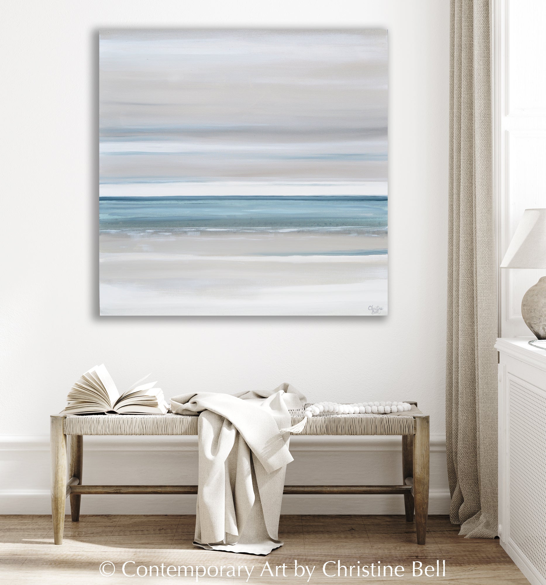 "Marine Layer" GICLEE PRINT Coastal Abstract Painting