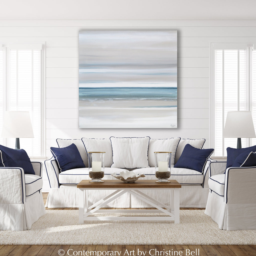 "Marine Layer" GICLEE PRINT Coastal Abstract Painting