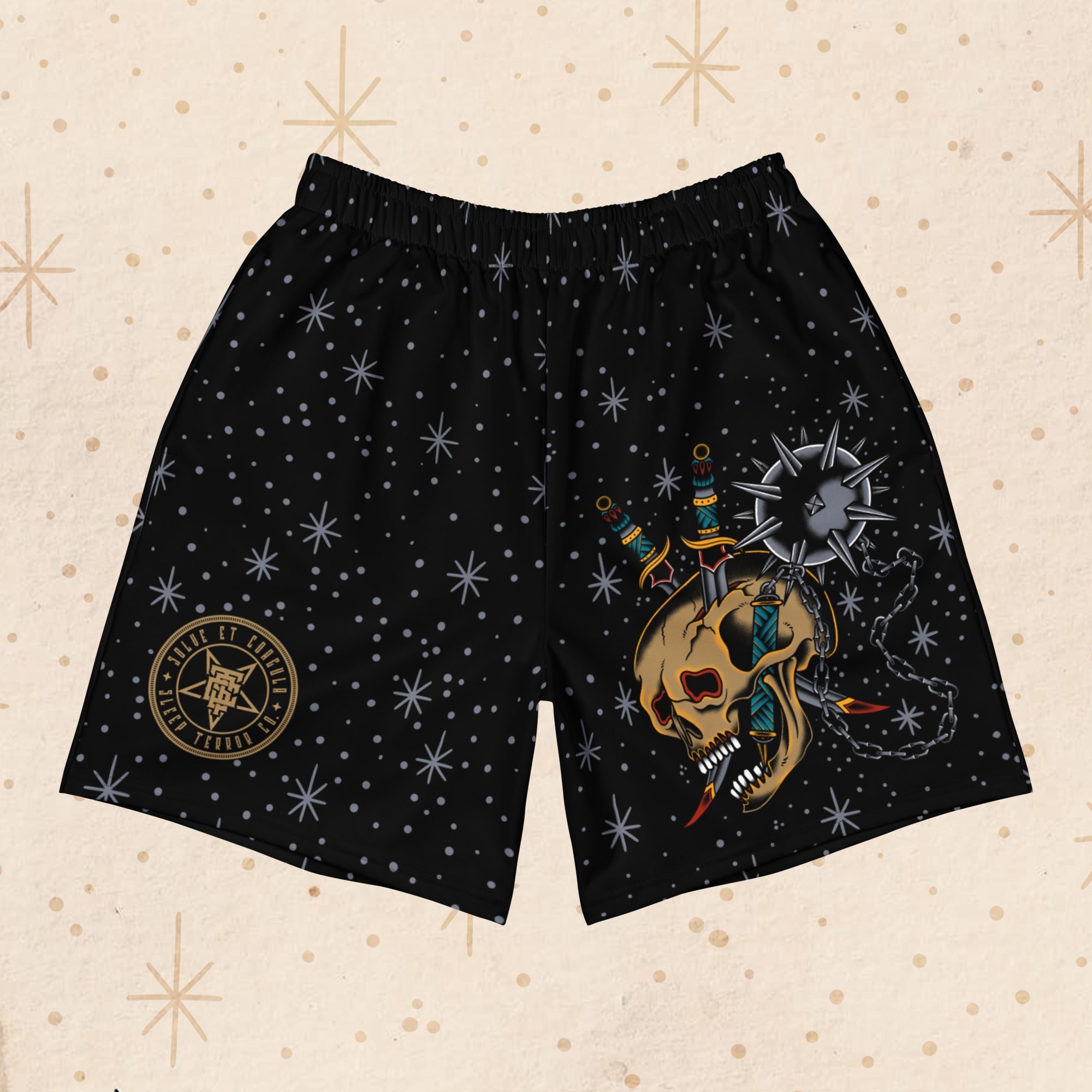 Overkill Tattoo Men&amp;#39;s Gym Shorts