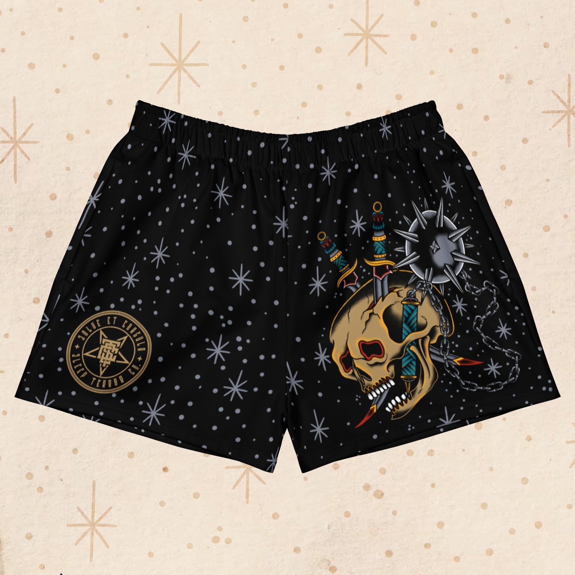 Overkill Tattoo Women&amp;#39;s Gym Shorts