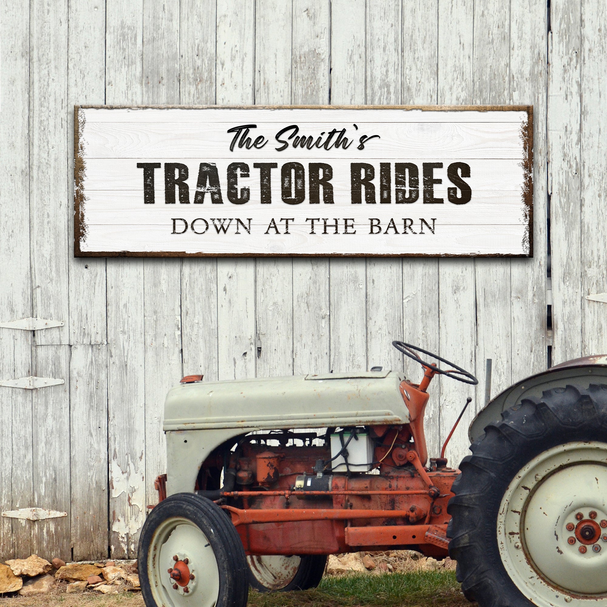 Tractor Rides Sign