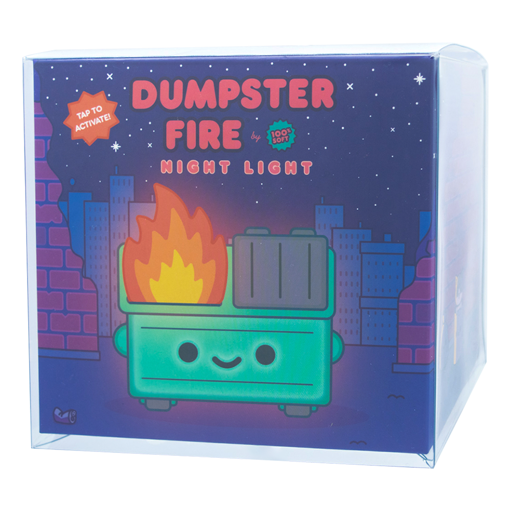 DUMPSTER FIRE NIGHT LIGHT POPSHIELD PROTECTORS