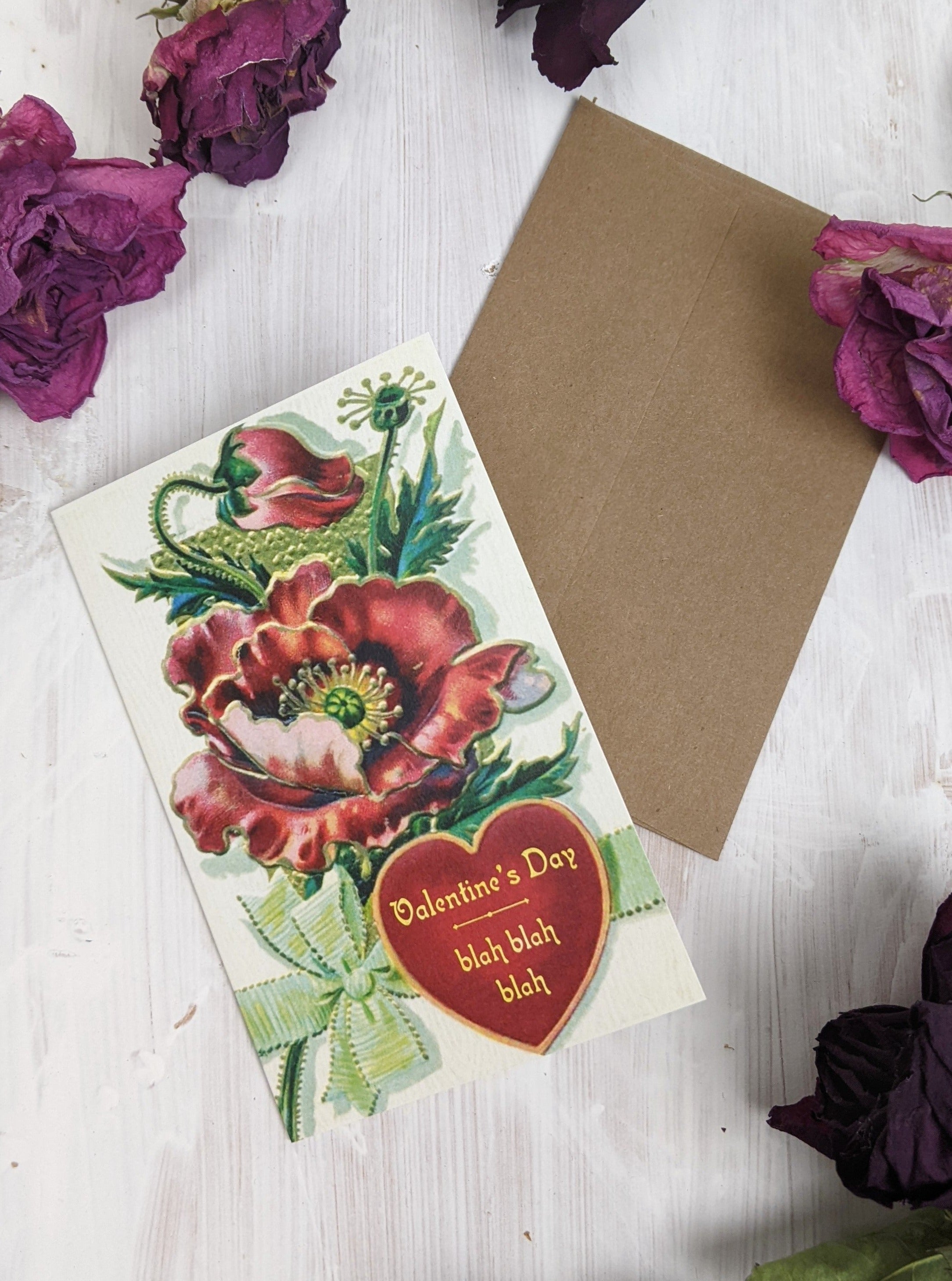 Valentine&amp;#39;s Blah Blah Card