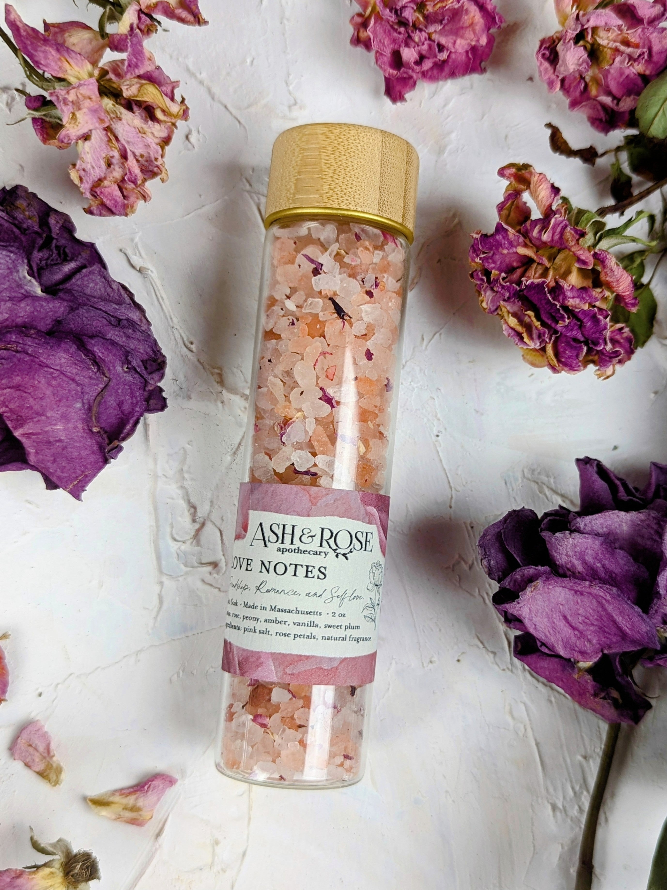LOVE NOTES Bath Soak Vial