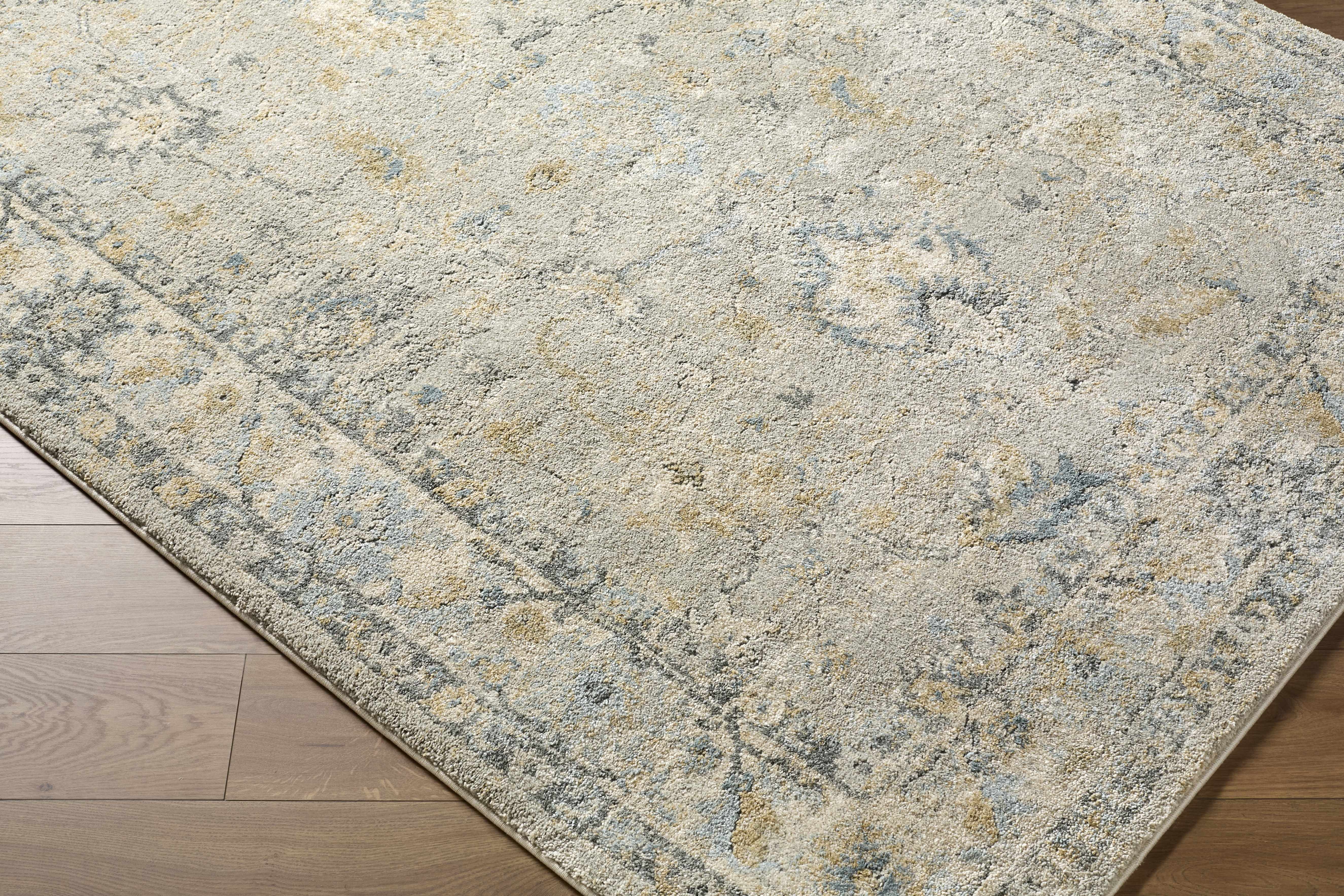 Ahmaud Beige Thick Luxe Area Rug