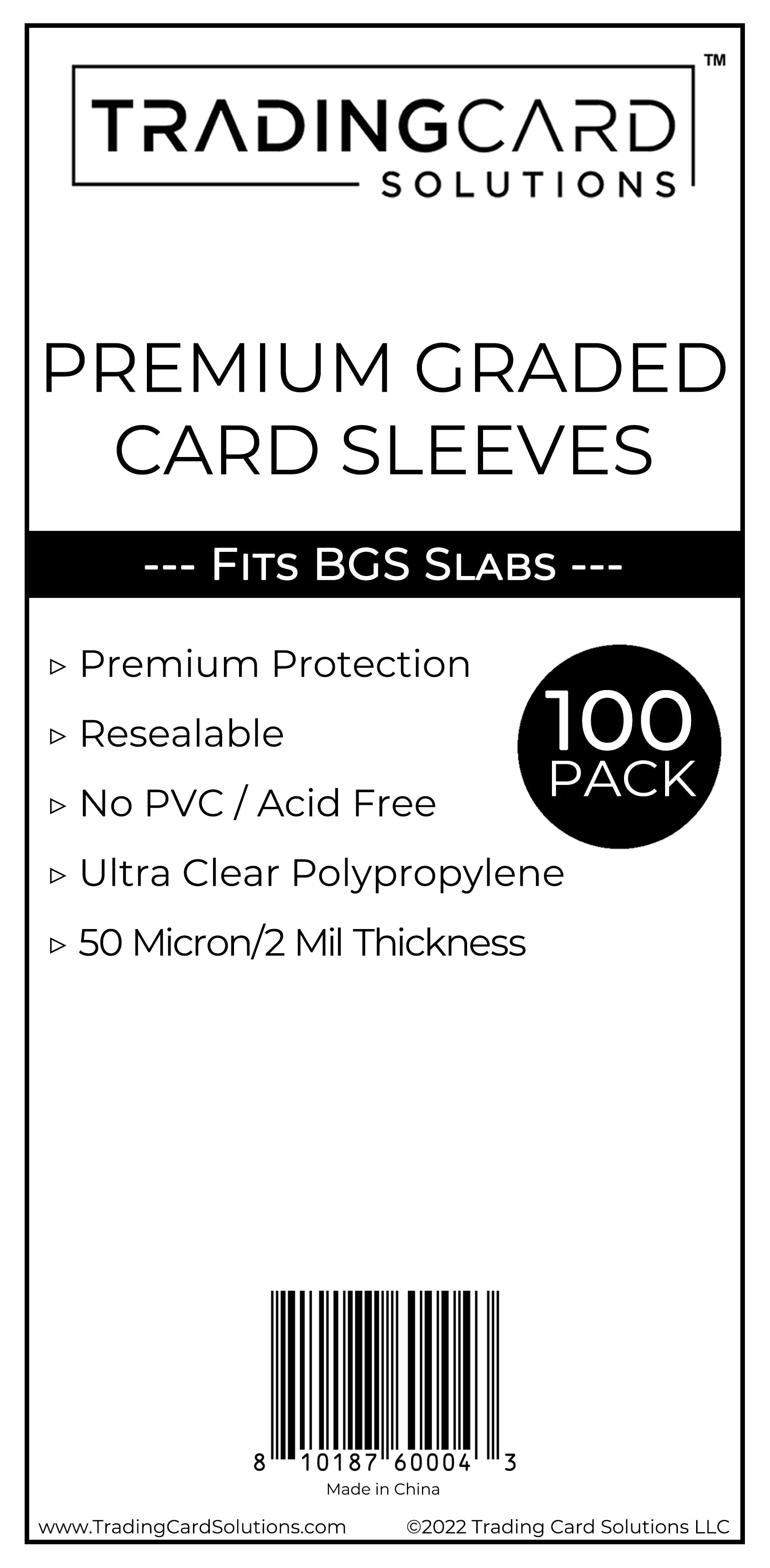 Graded Card Slab Sleeves (BGS)