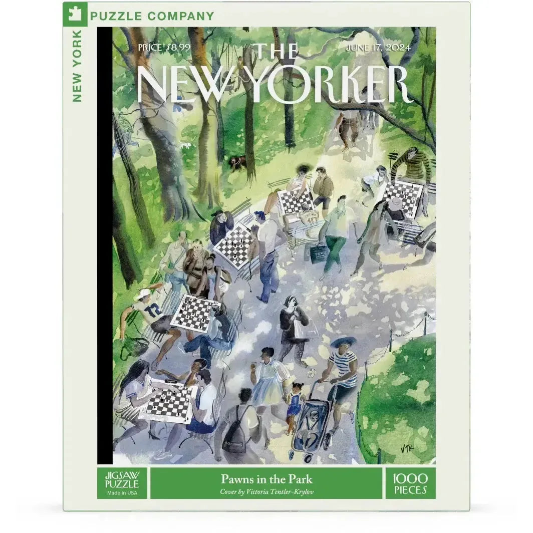 Pawns in the Park 1000 Piece Jigsaw Puzzle NYPC