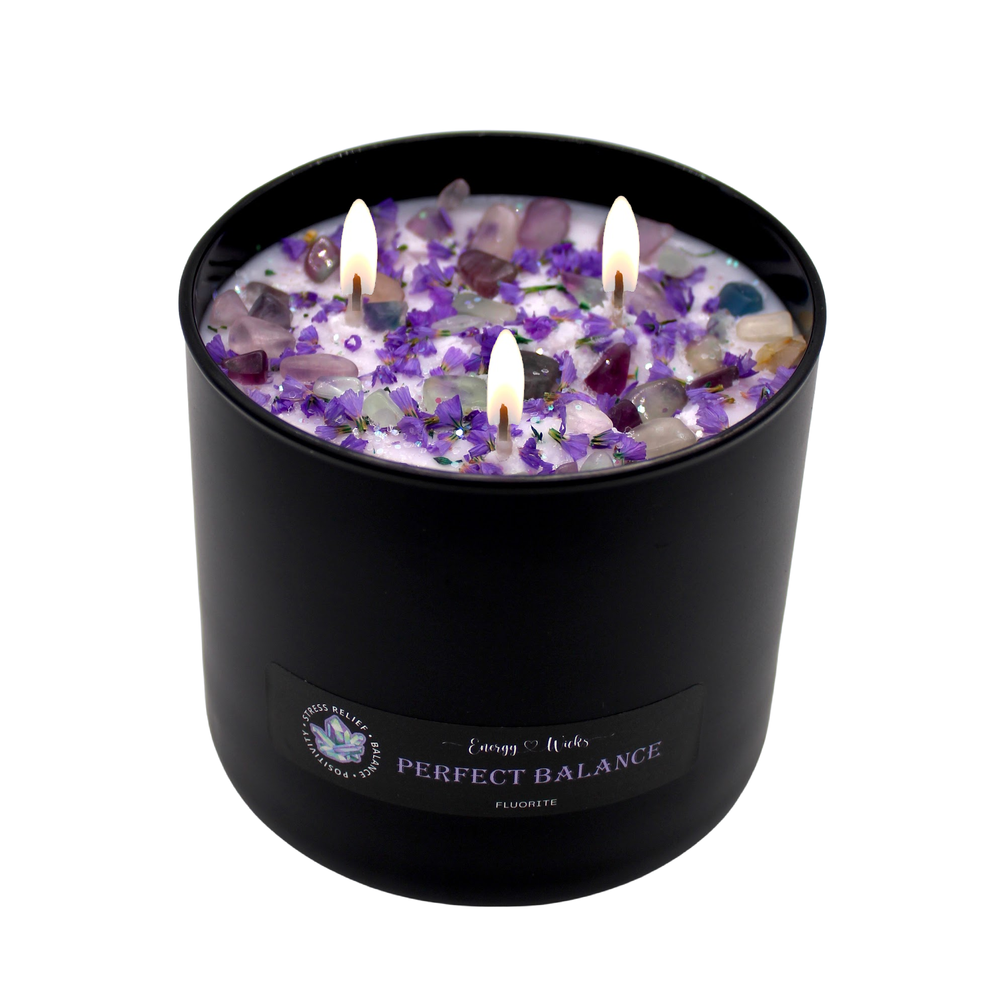 Perfect Balance Crystal Candle