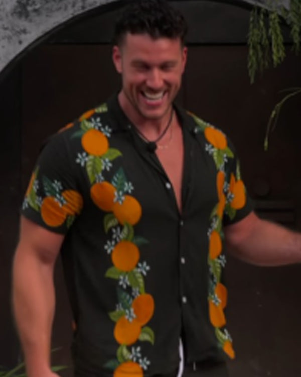 Perfect Match S03 Clayton Echard Oranges Tropical Shirt