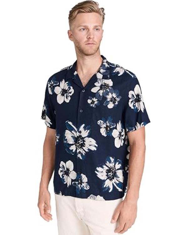 Perfect Match S03 Nick Lachey Blue Floral Shirt