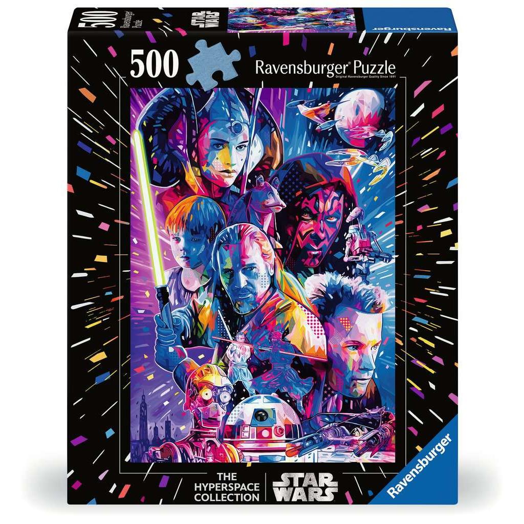 Phantom Menace &amp;quot;Star Wars Hyperspace&amp;quot; 500 Piece Jigsaw Puzzle Ravensburger