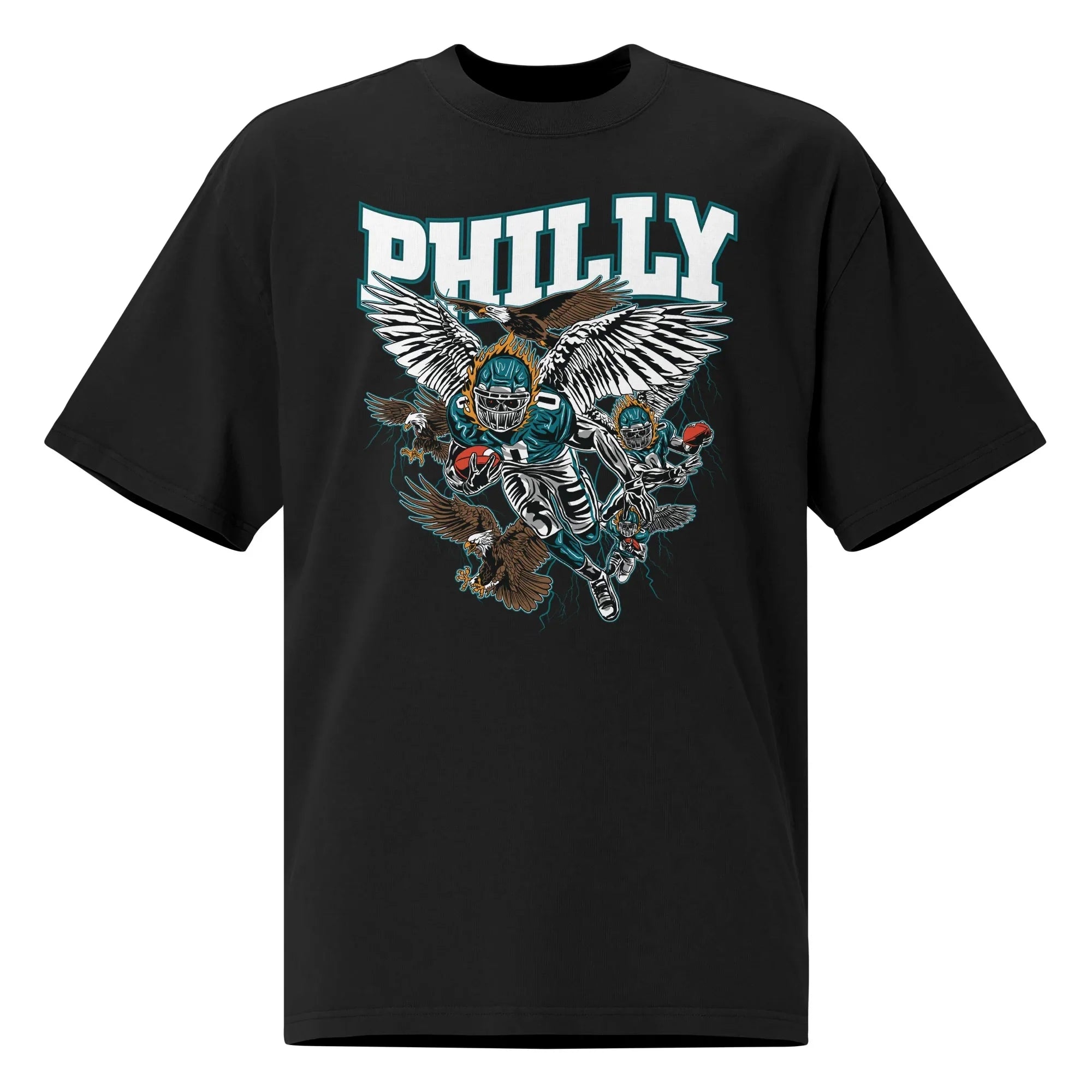 Philadelphia City &amp;quot;Staple&amp;quot; Black T-Shirt