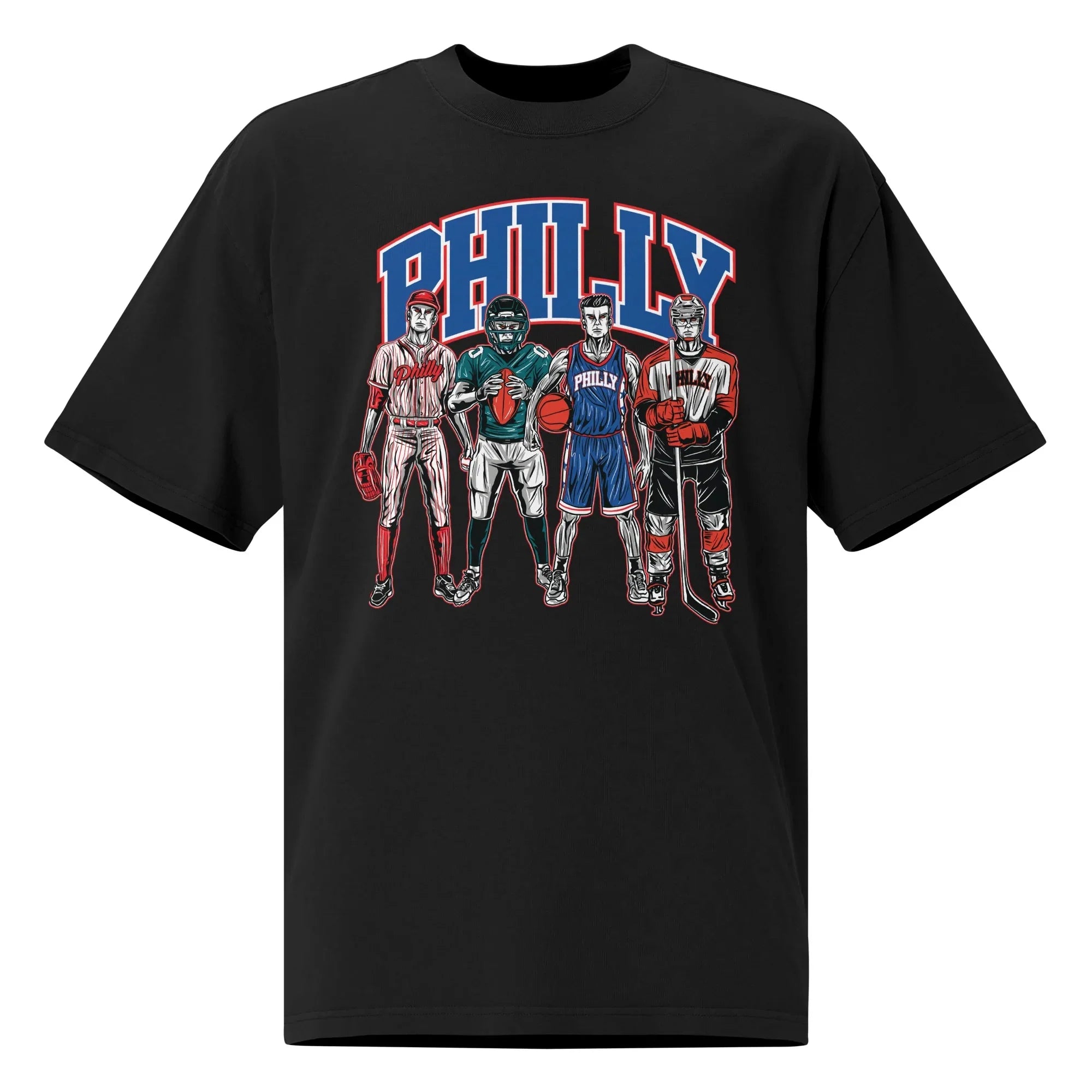Philadelphia &amp;quot;Hometown Heroes&amp;quot; Oversized T-Shirt