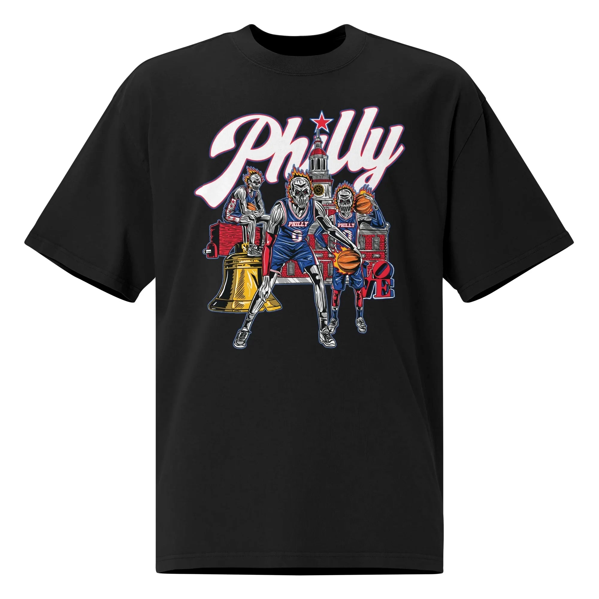 Philly City &amp;quot;Staple&amp;quot; Black T-Shirt