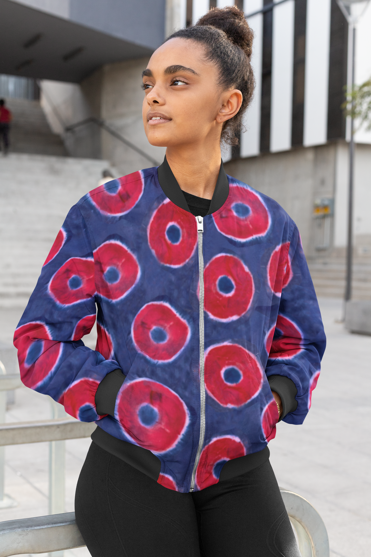 Phish Donut Bomber Women&amp;#39;s Jacket