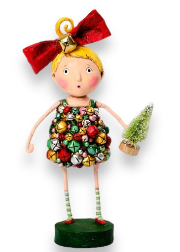 Jingle Belle Christmas Figurine by Lori Mitchell