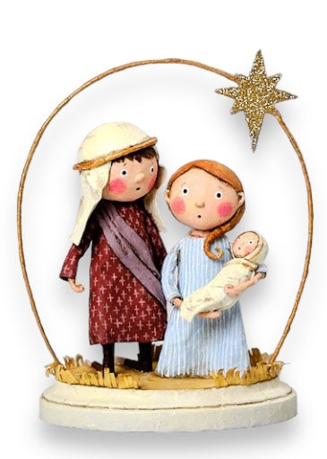 A Child is Born Nativity Figurine by Lori Mitchell