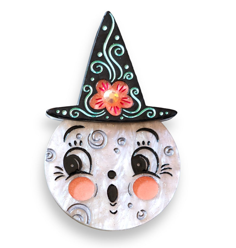 Bloomin&amp;#39; Luna Witch Brooch by Johanna Parker x Lipstick &amp;amp; Chrome