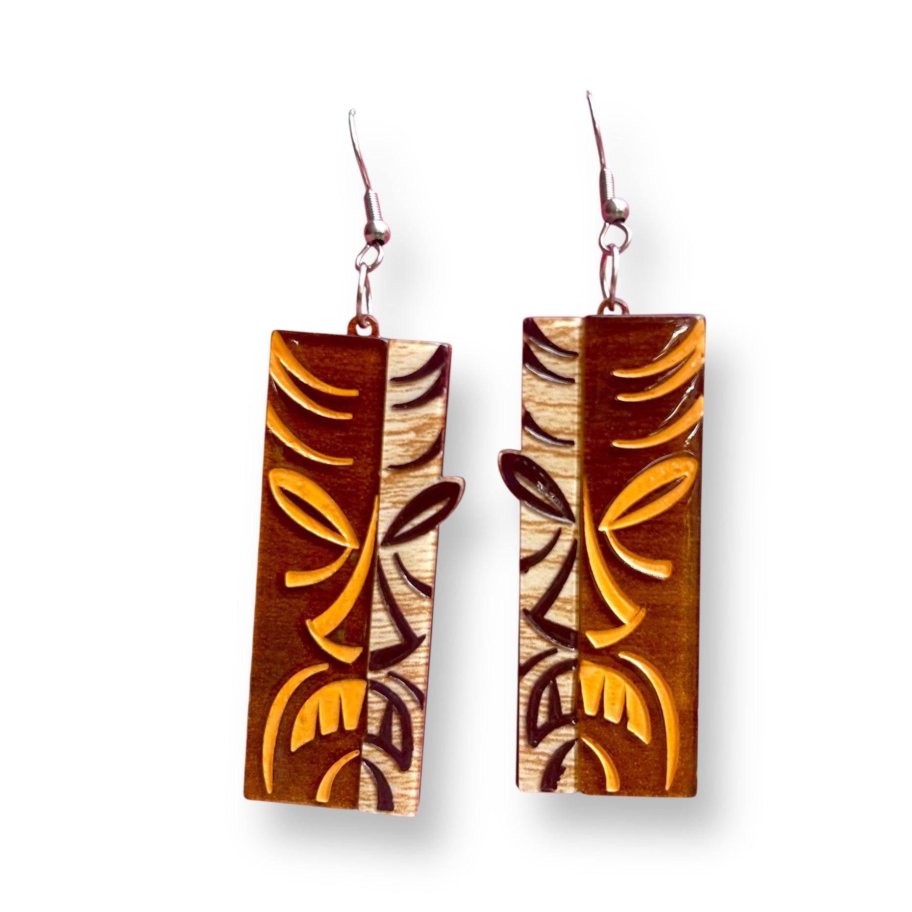 Tiki Totem Earrings by Miss Fluff x Lipstick &amp;amp; Chrome