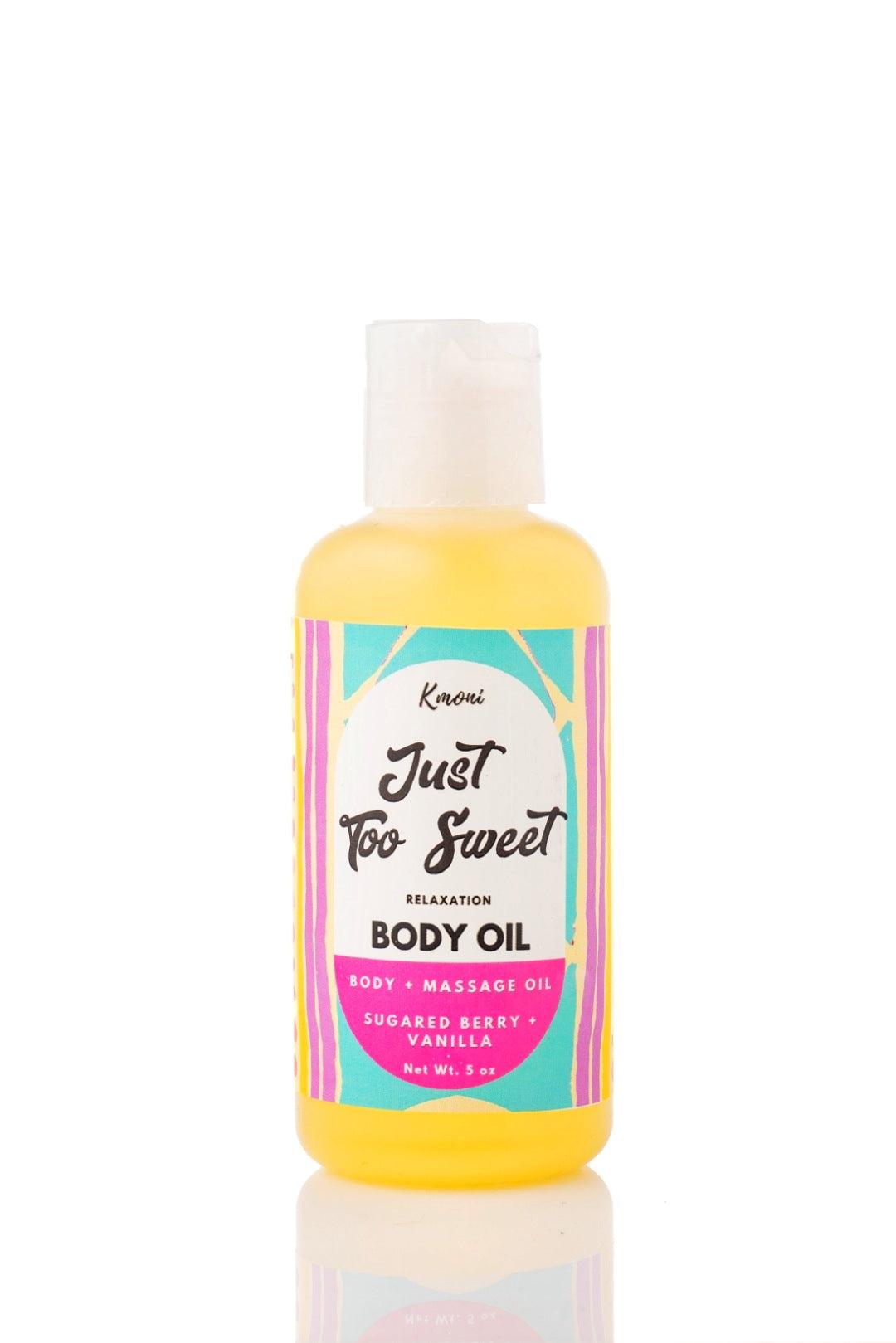 Just Too Sweet Body &amp;amp; Massage Oil