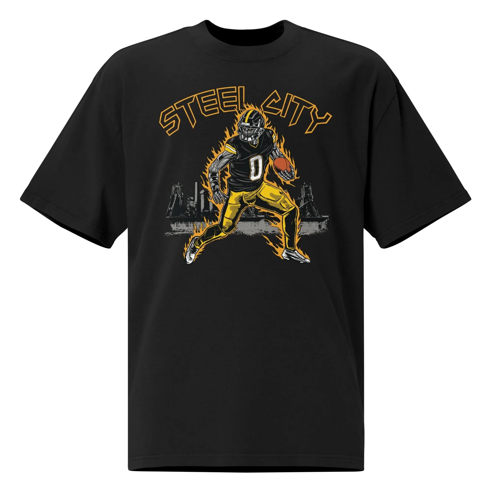 Pittsburgh City &amp;quot;Staple&amp;quot; Black T-Shirt