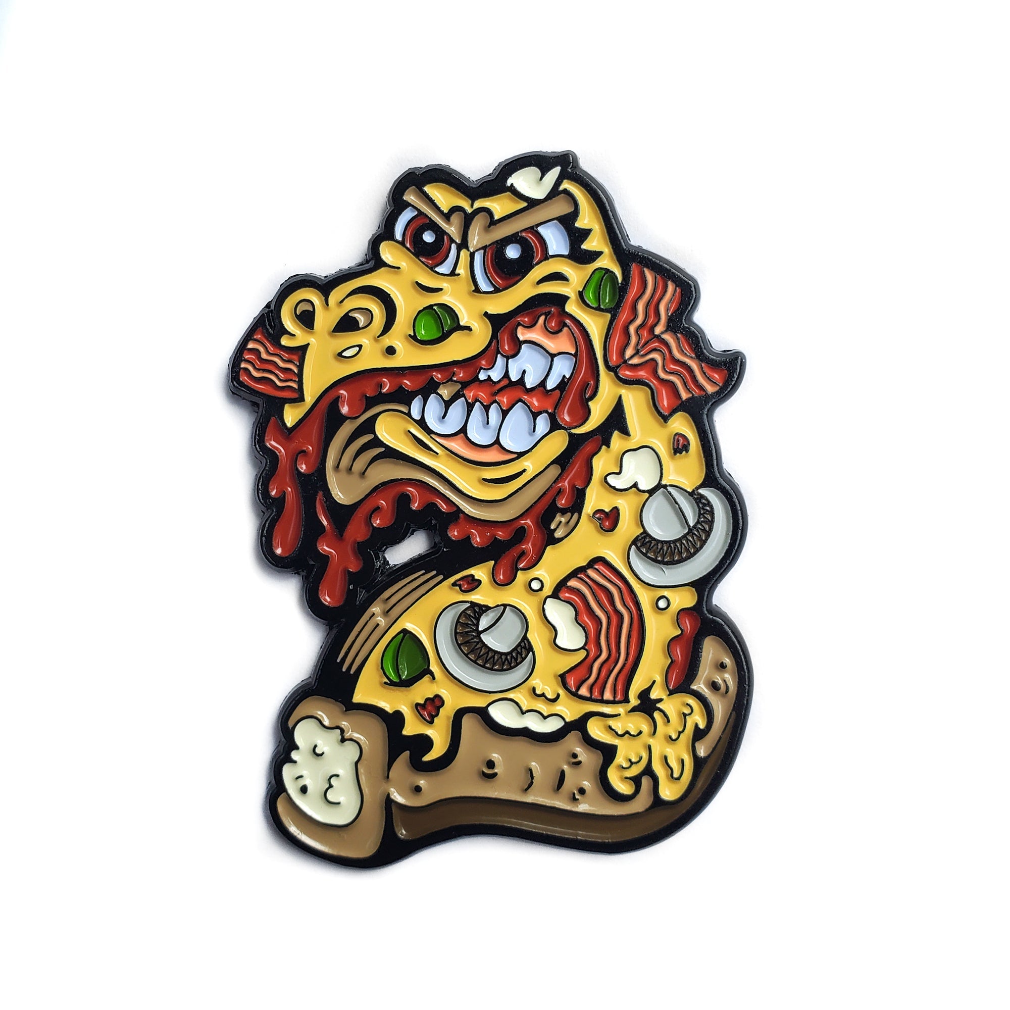 Pizza Monster Pin