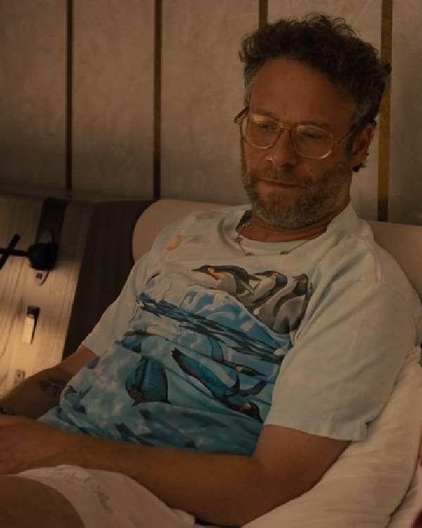 Platonic Seth Rogen Penguin T-Shirt
