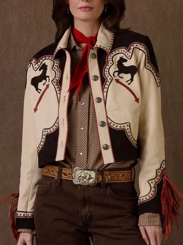 Rodeo Retro and Rad Cowgirl Leather Jacket
