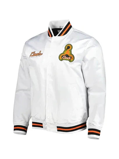 MLS San Jose Earthquakes Satin Varsity Jacket