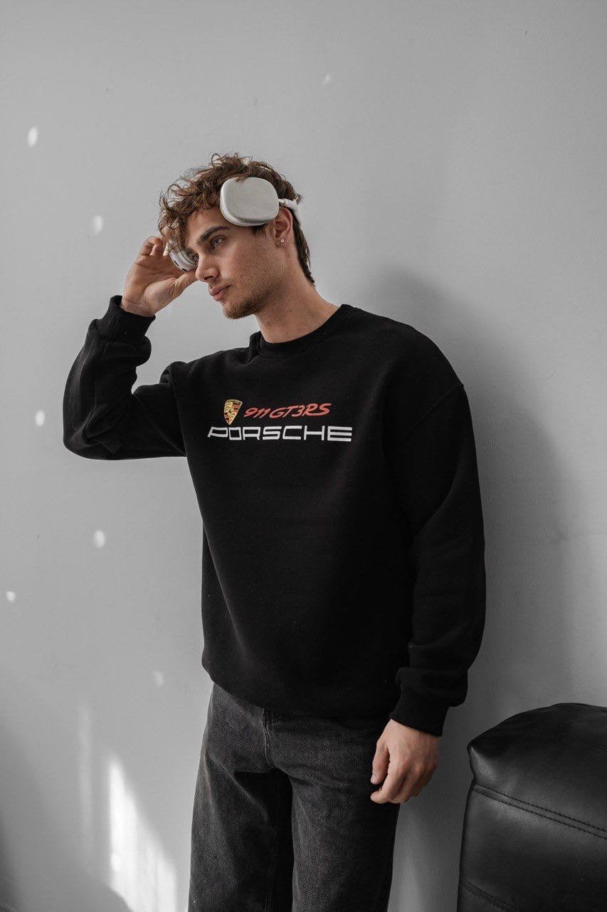 Porsche Printed Oversized Sweatshirt