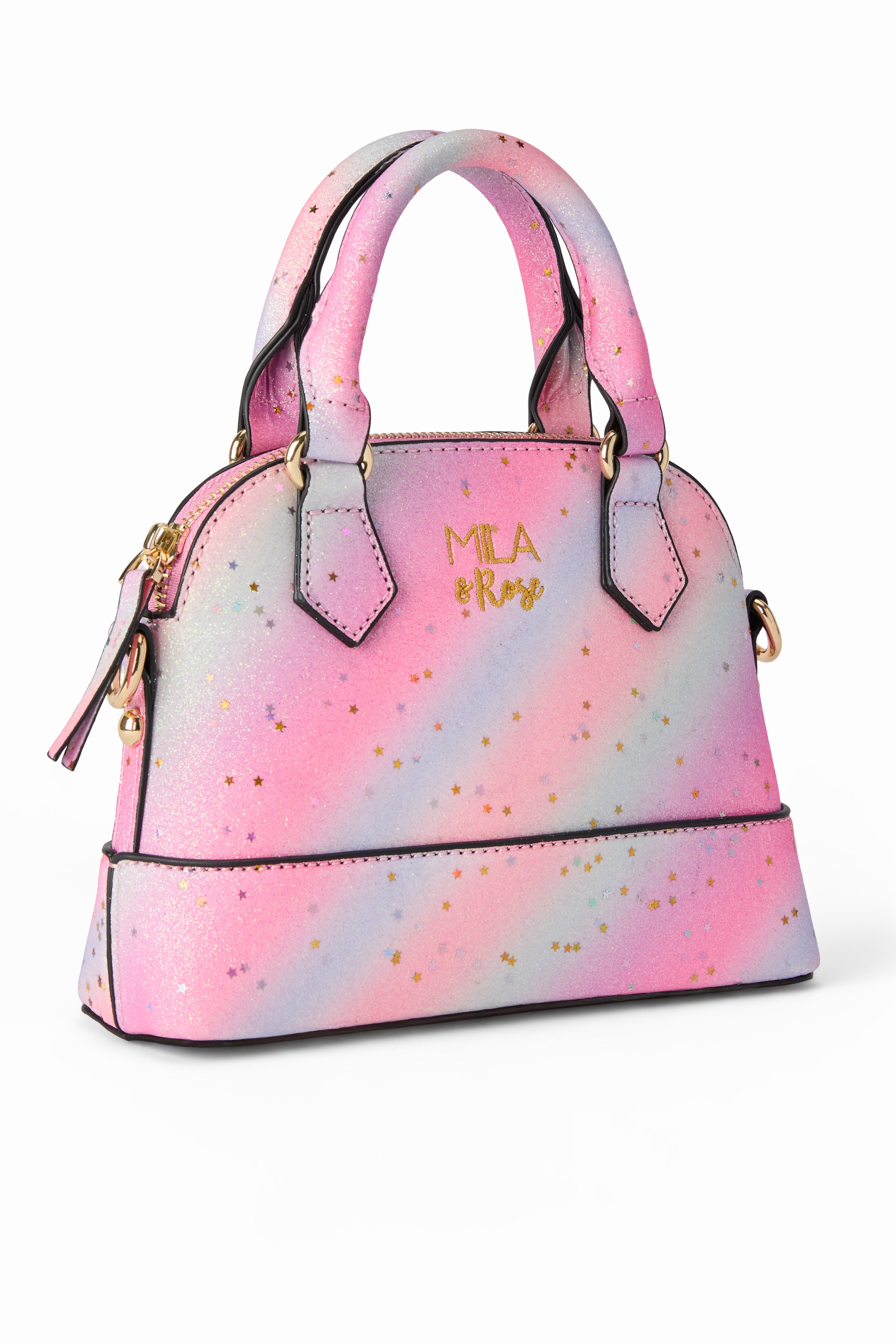 Princess Glitter Girl&amp;#39;s Crossbody Purse