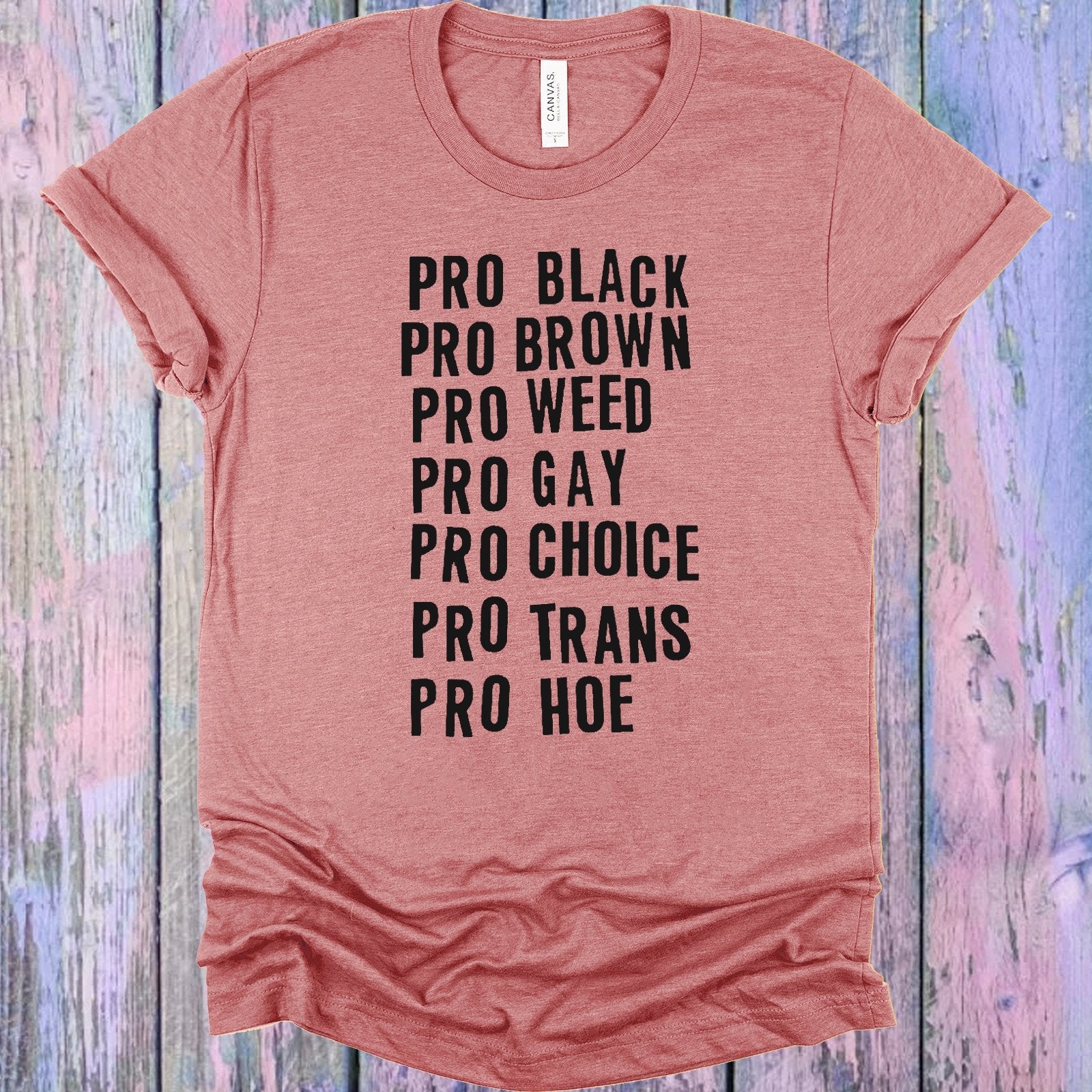 PRO BLACK PRO BROWN GRAPHIC TEE