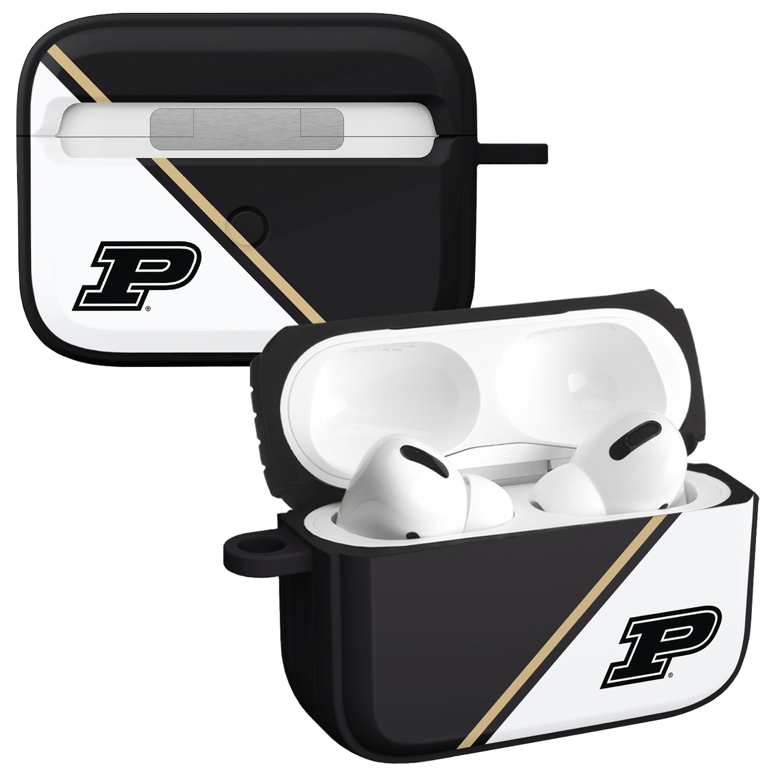 Purdue Boilermakers HDX Champion Series Apple AirPods Pro 1 &amp;amp; 2 Case Cover