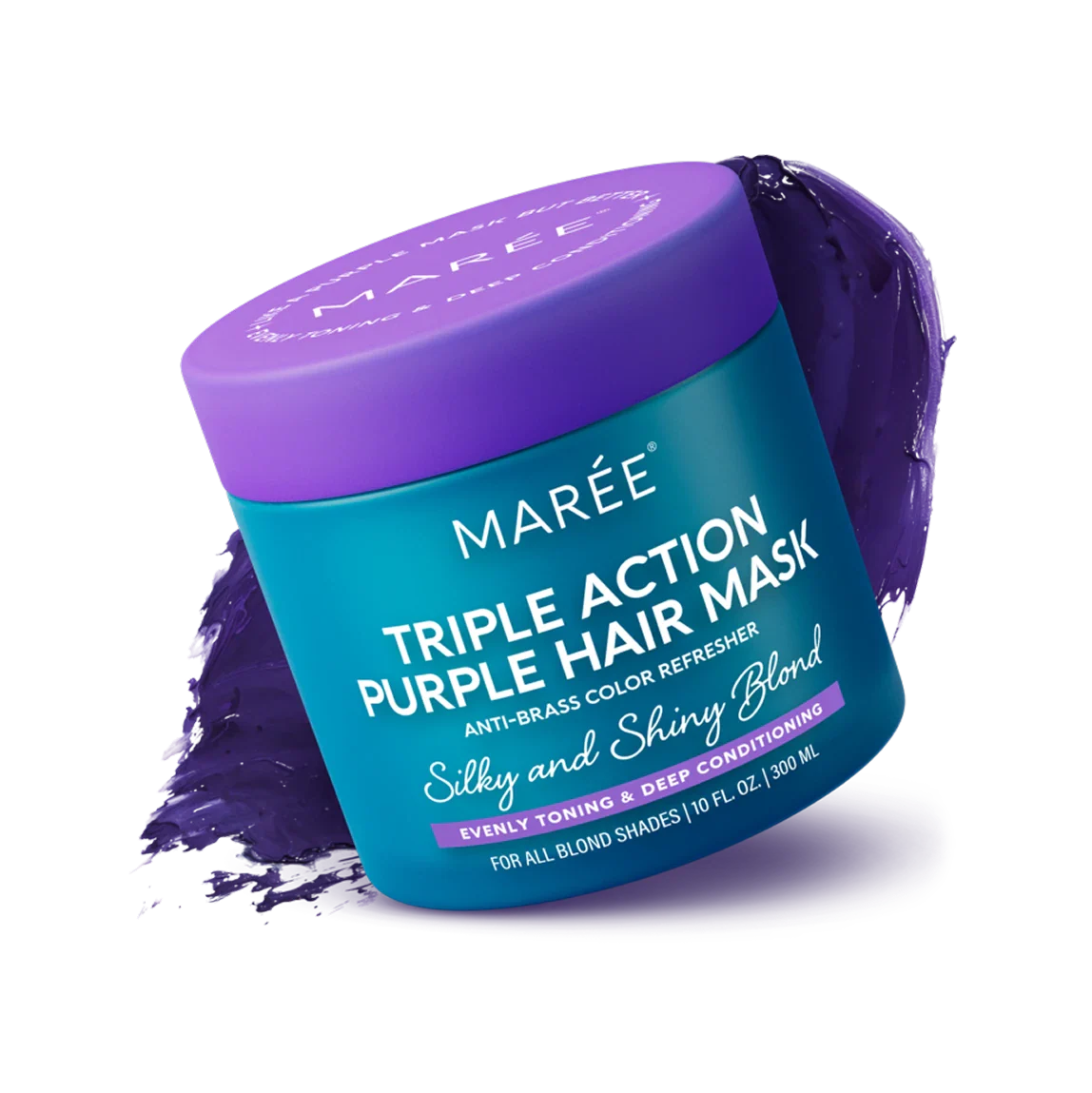 Purple Mask for Blonde Hair