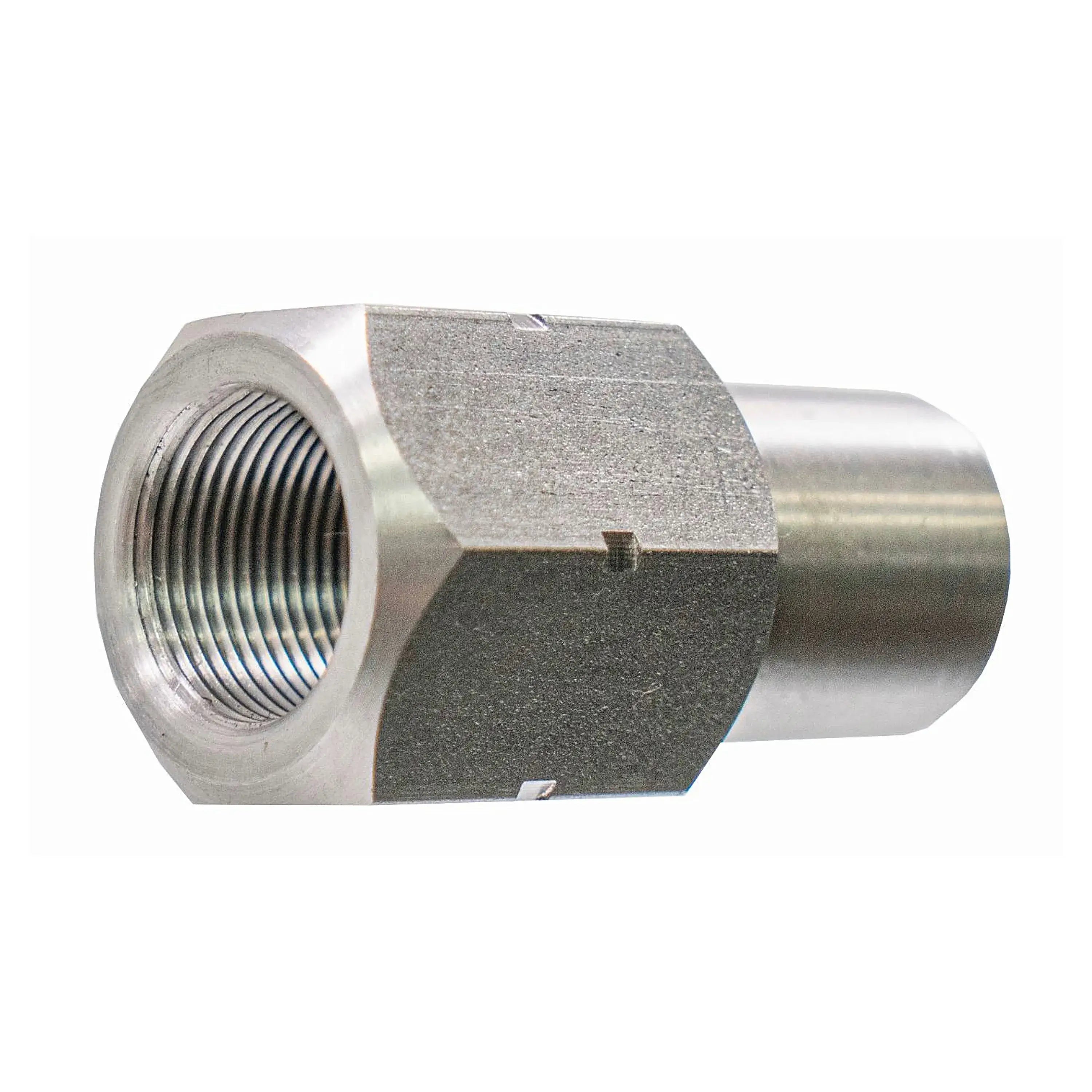 7/8&amp;quot; x 18TPI Left Hand Tube Adapter 1&amp;quot; ID HEX