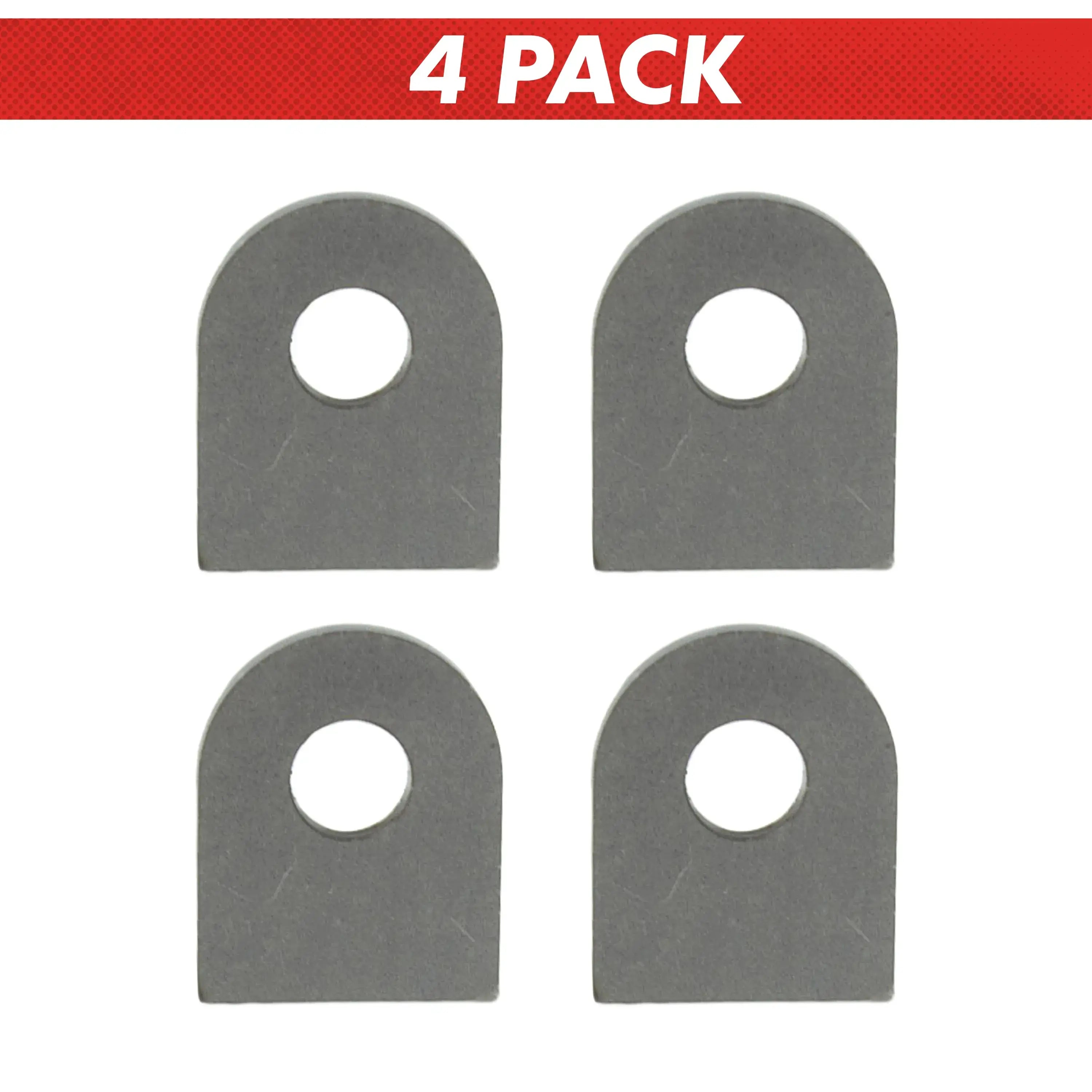 Brake Line Tab 3/8 Hole - 4 Pack