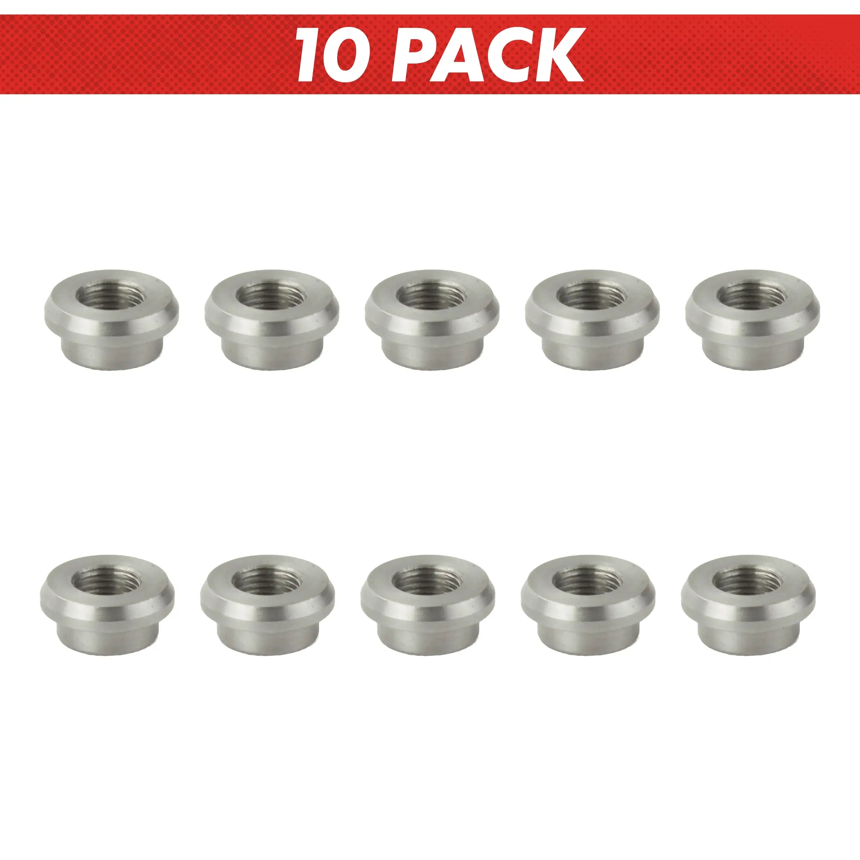 1/2&amp;quot; Threaded Weld Washer - 10 Pack
