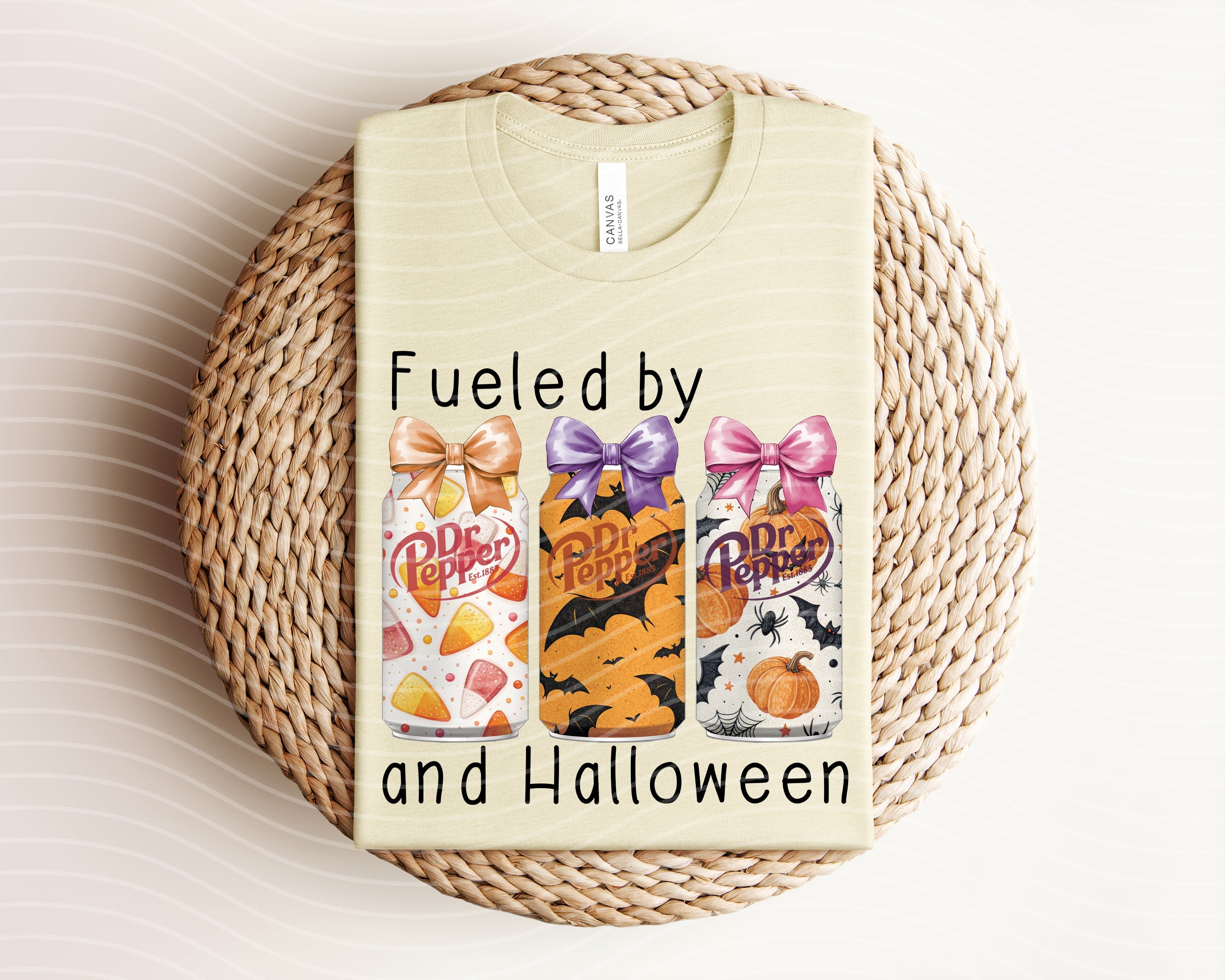 Fueled by Dr Pepper &amp;amp; Halloween Graphic Tee