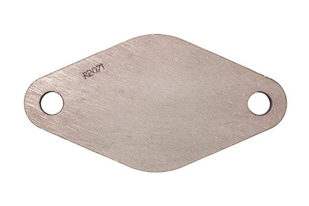 Large Oval Solid Mounting Plate