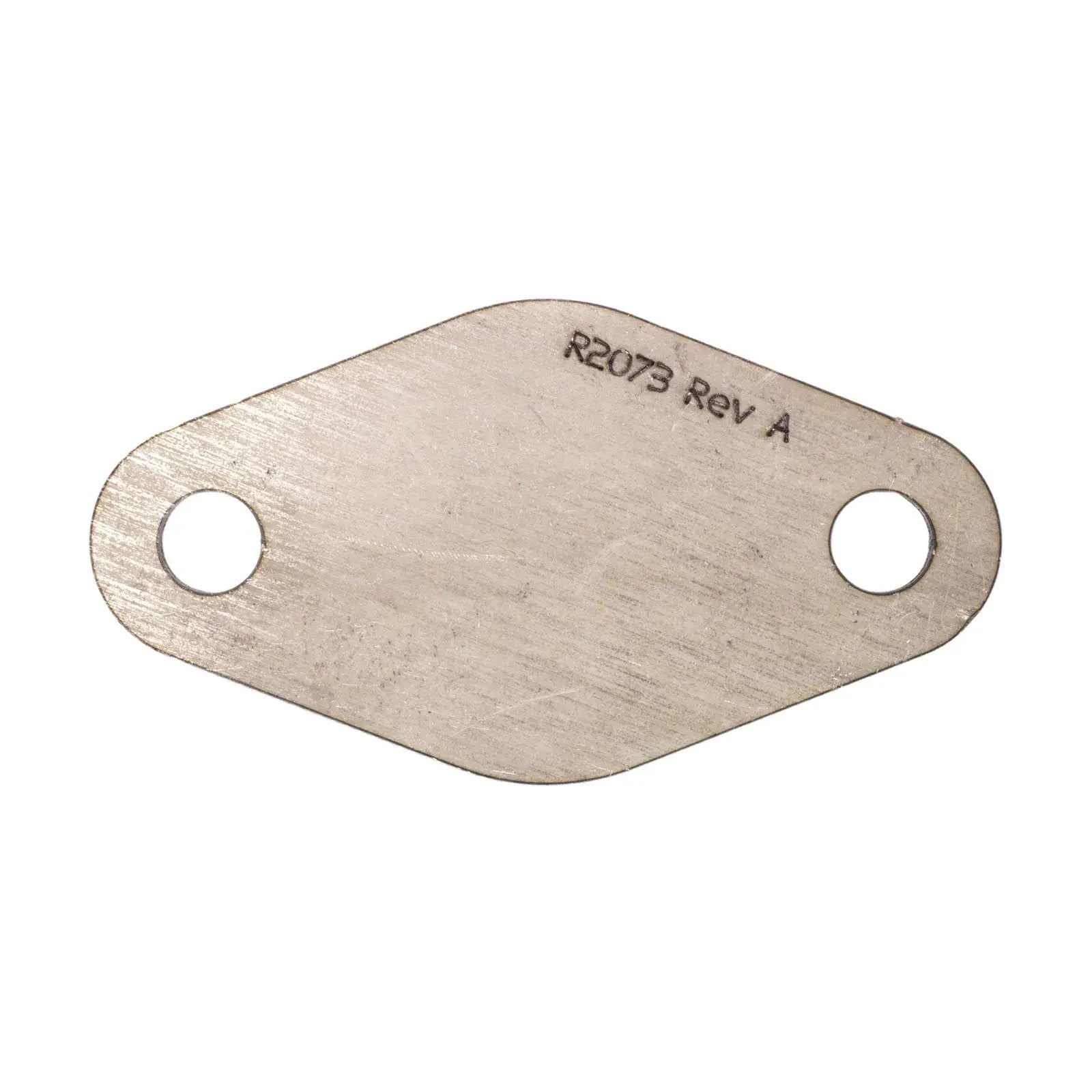 Small Oval Solid Mounting Plate
