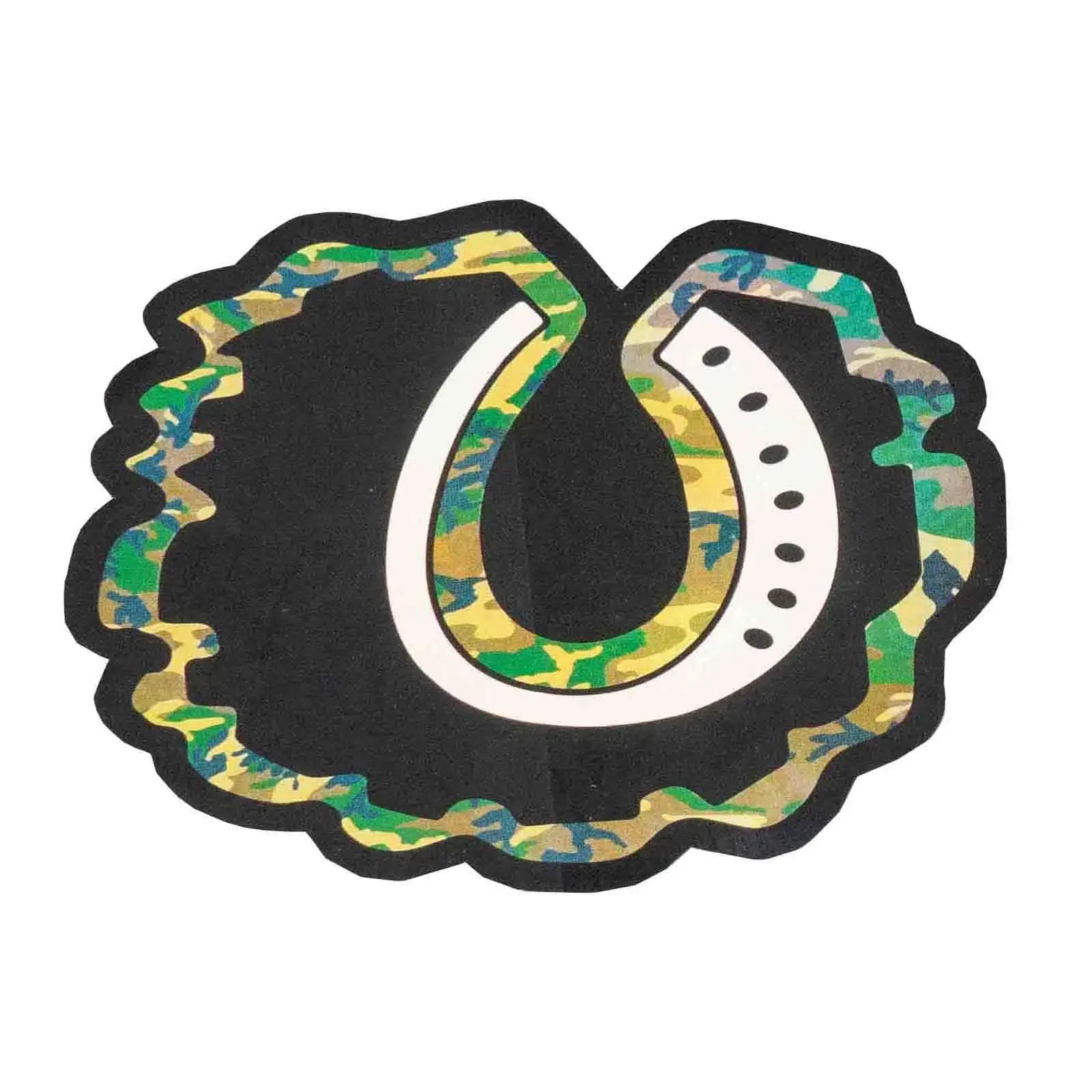 Ruffstuff Camo Tire Logo Sticker