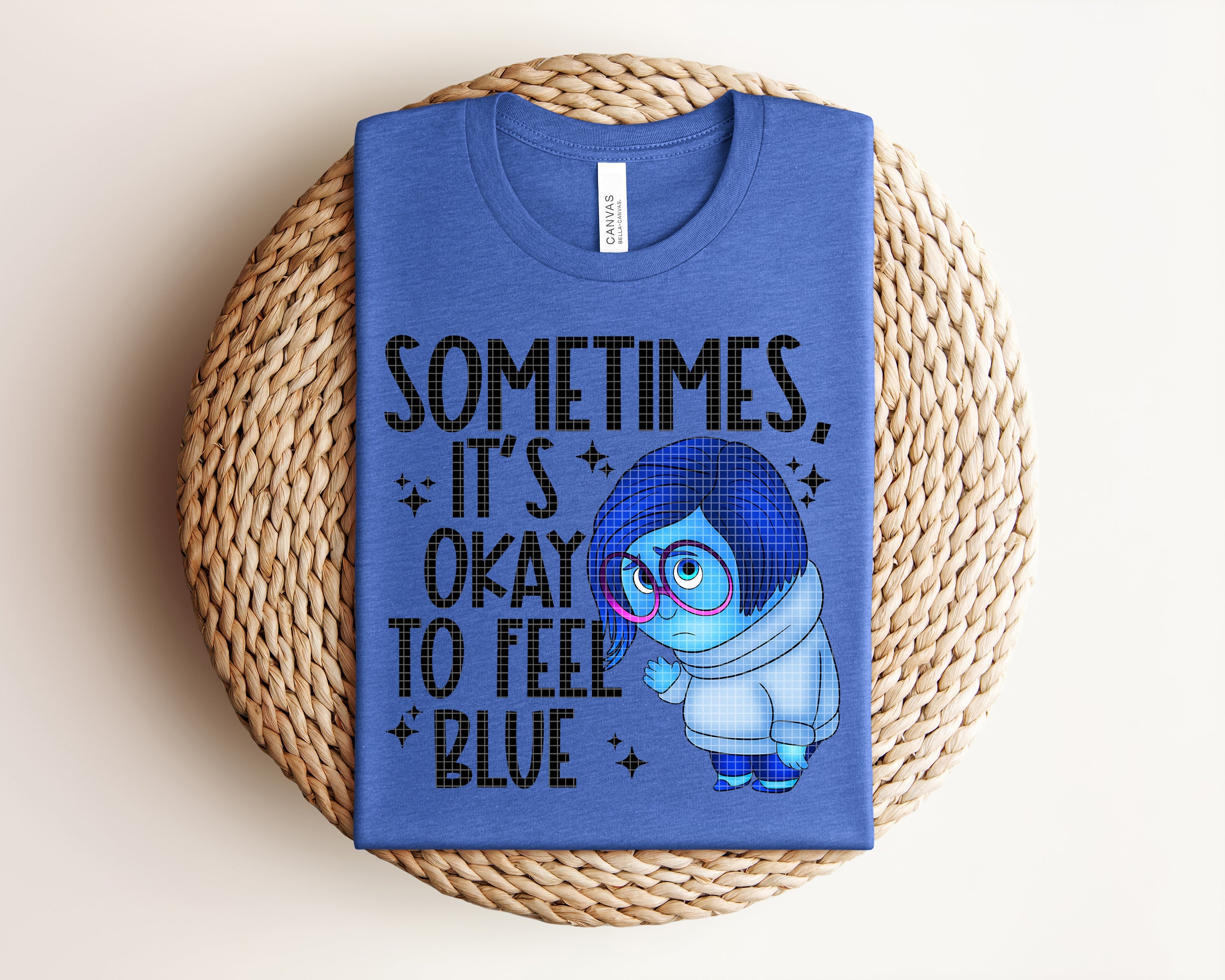 Sometimes It&amp;#39;s Okay to Feel Blue Graphic Tee