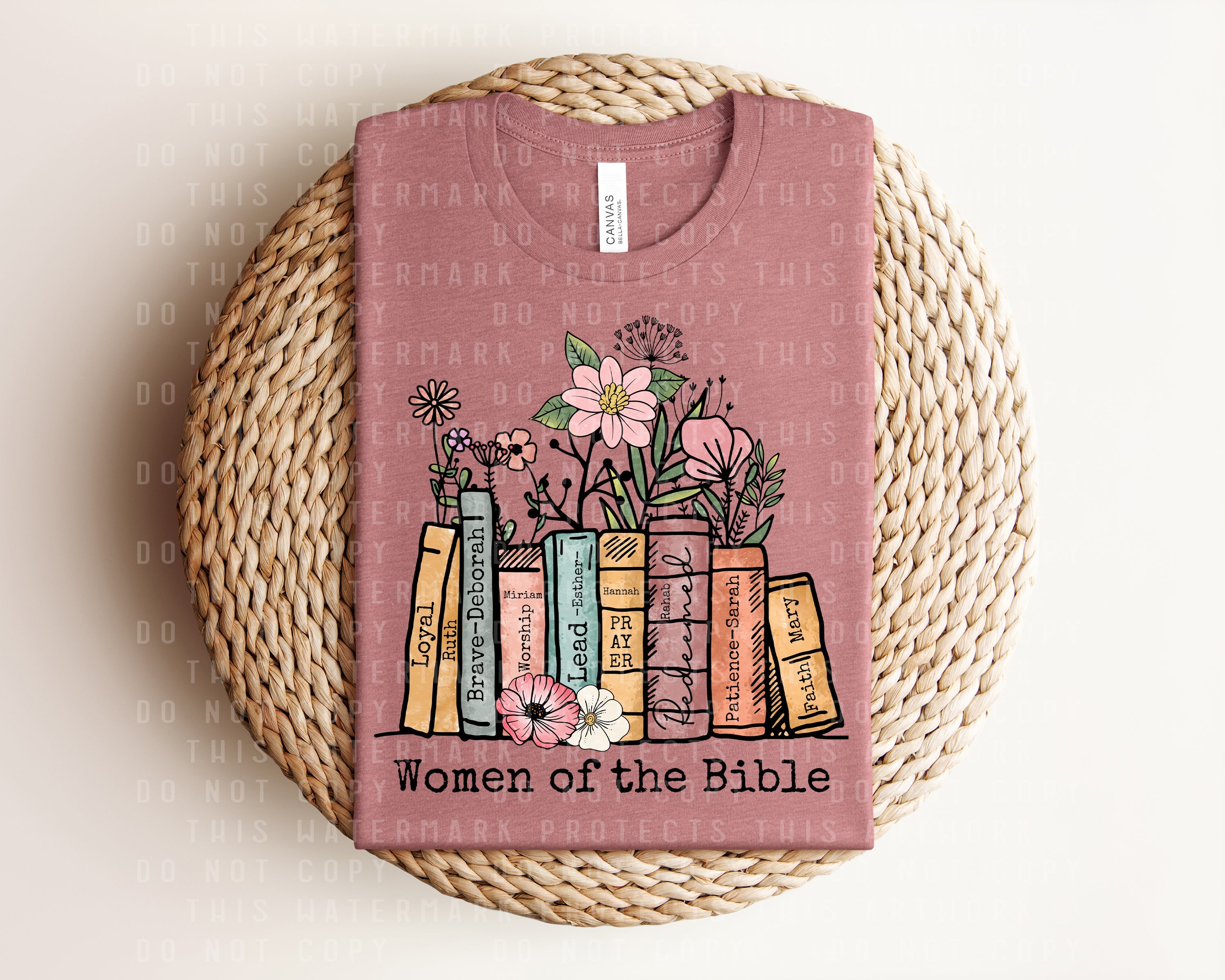 WOMEN OF THE BIBLE GRAPHIC TEE