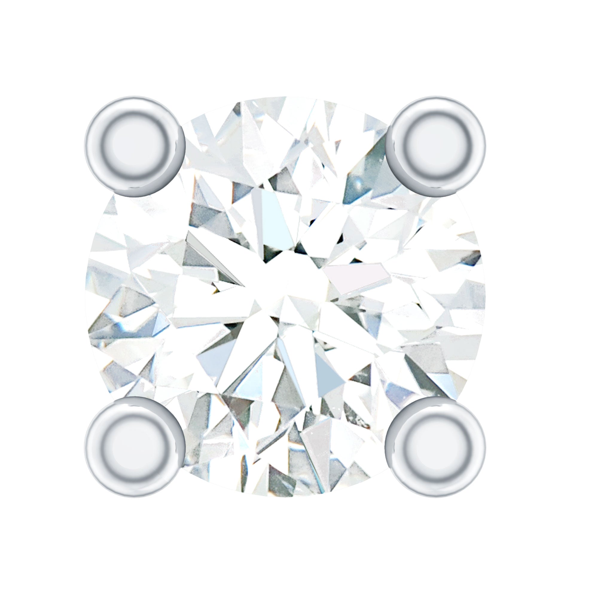 Natural Diamond Conch Piercing Earring