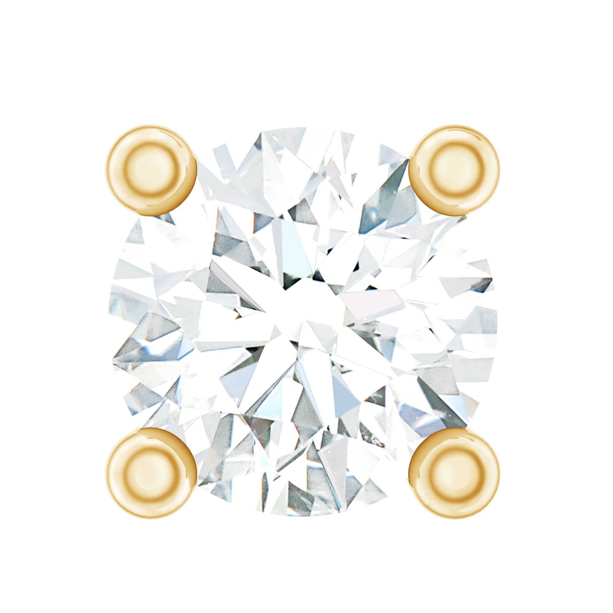 Minimalist Diamond Solitaire Tragus Earring