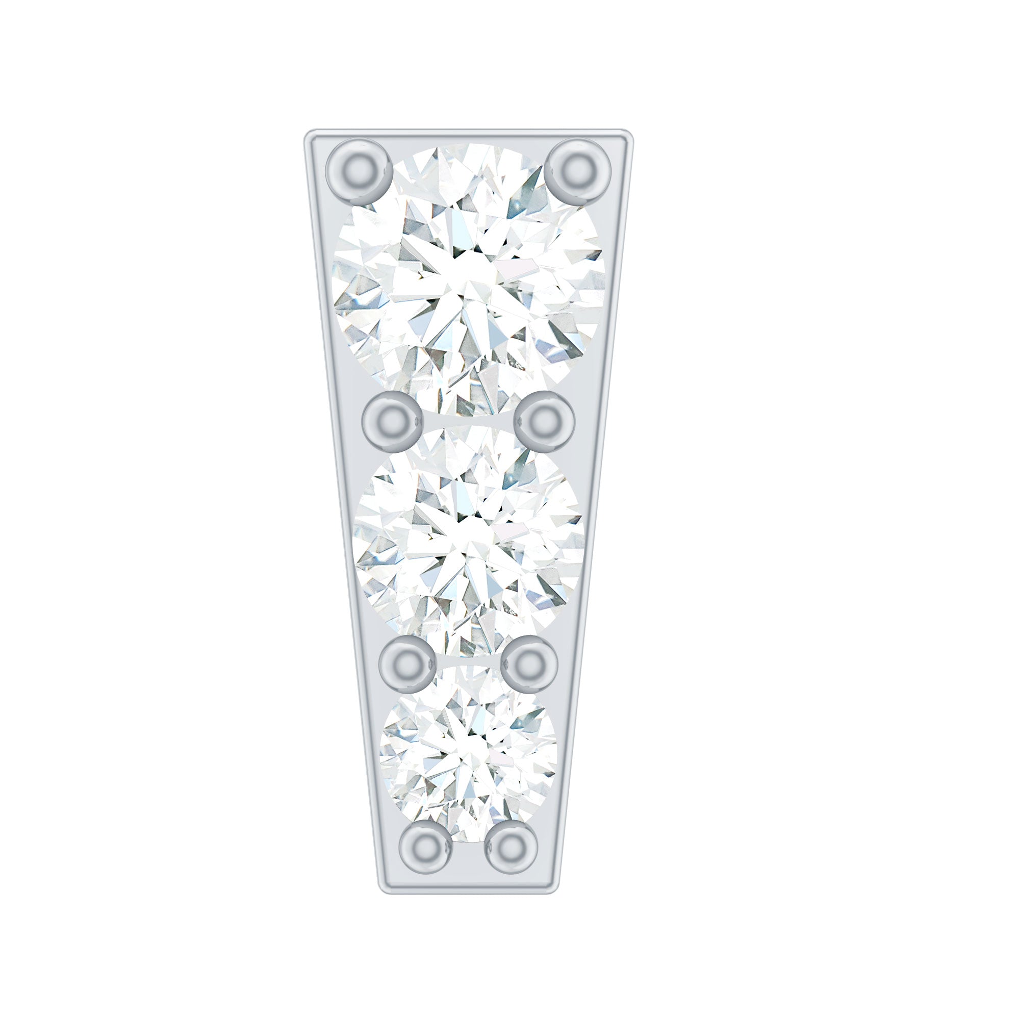 Minimal Diamond Unique Earring for Tragus Piercing