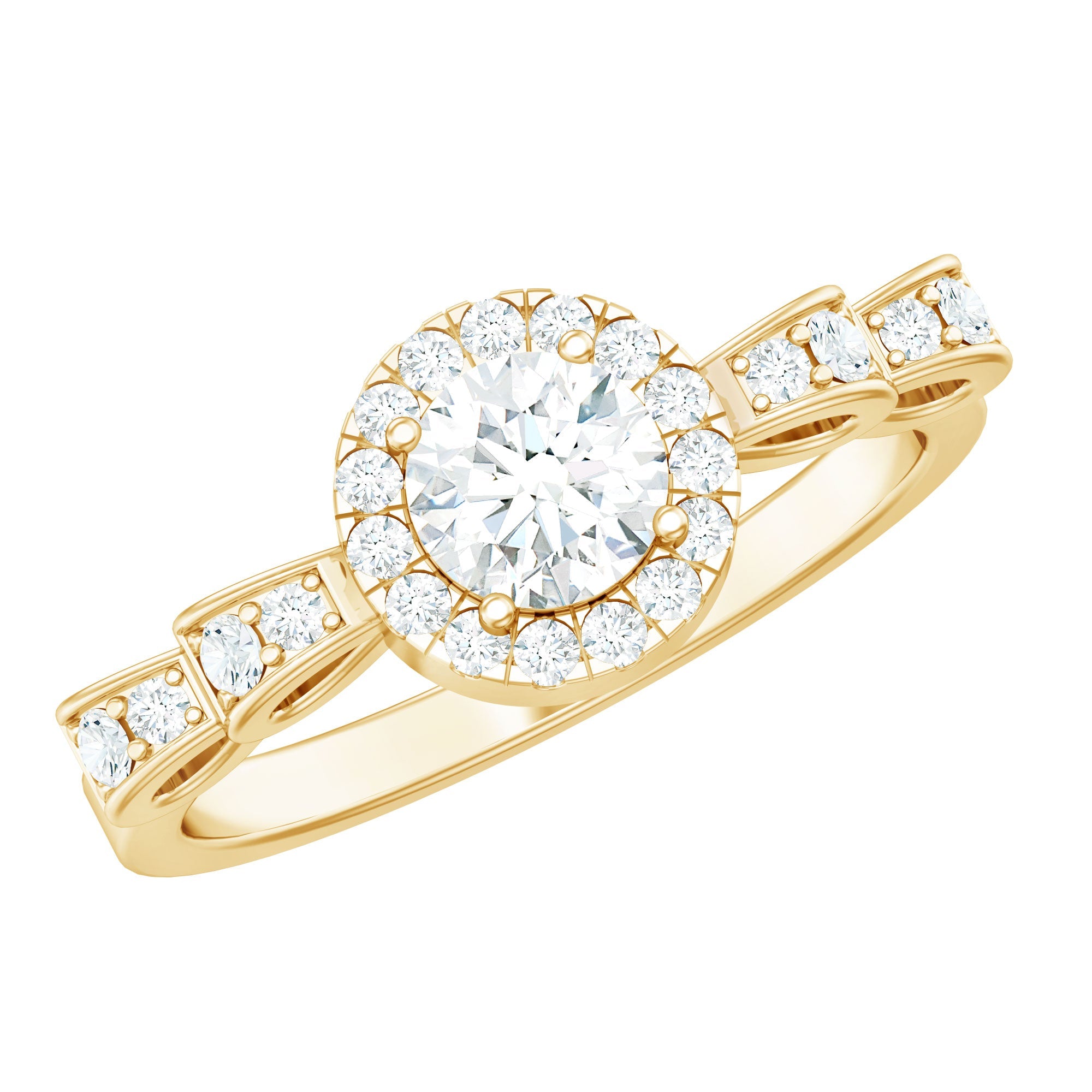 Lab Grown Diamond Minimal Engagement Ring For Her