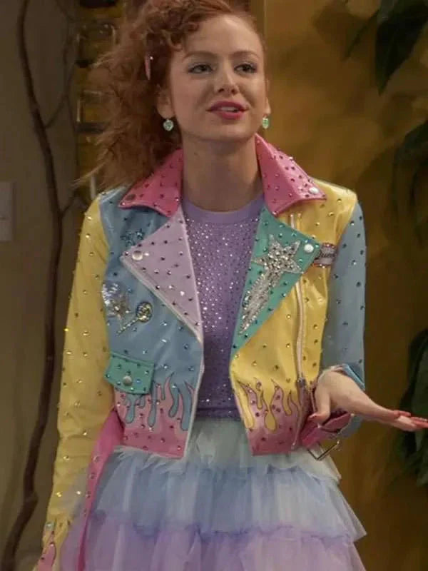 Tori Kostic Ravens Home Leather Jacket